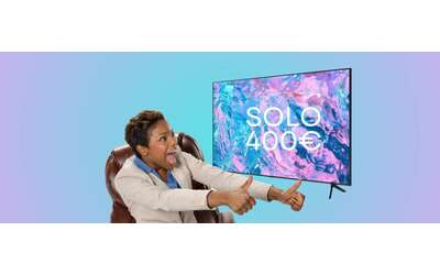 Smart TV Samsung 4K 55″: scopri come averlo a 400€