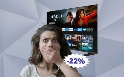Smart TV Toshiba QLED: SUPER sconto Black Friday (-22%)