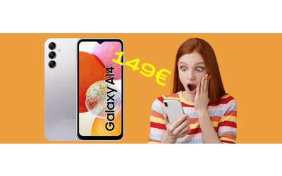 Smartphone economico di qualità? Samsung Galaxy A14, ora 149€
