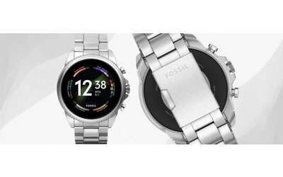 Smartwatch Fossil Gen 6: sconto 60% su Amazon, prezzo SHOCK (131€)
