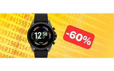 Smartwatch Fossil in MEGA SCONTO (-60%): Amazon, che combini?