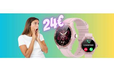 smartwatch impermeabile con 110 profili sportivi e microfono al 75
