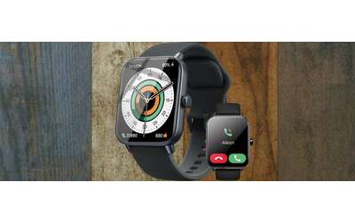 Smartwatch TOP a 19€ su Amazon: salute, 100 sport e chiamate dal polso