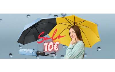 Solo 10€ e ti porti a casa questo SPLENDIDO ombrello pieghevole