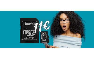 Solo 11€ per la microSD Kingston da 128GB e il tuo smartphone vola