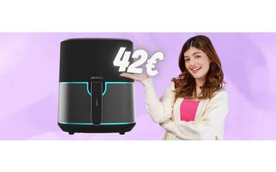 Solo 42€ per questa stupenda friggitrice ad aria da 5,5L (Amazon)