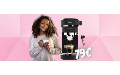 Solo 79€ per la macchina da caffè con pannarello per cappuccino (-13%)