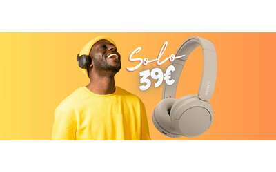 Sony WH-CH520: le cuffie multipoint con 50h di ascolto a SOLI 39€