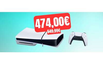 sorpresa amazon la playstation 5 slim ancora in offerta a 474 euro