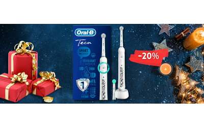 SORRIDI SMART: Oral-B, spazzolino elettrico con guida in Tempo Reale