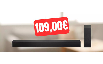 Soundbar Hisense 240W 2.1: su Amazon ti bastano 109 euro (offerta)