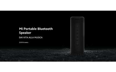 speaker bluetooth portatile xiaomi in super offerta a 29 99 sul mi store