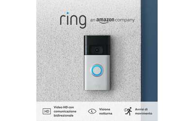 Spioncino digitale Amazon Ring in offerta a meno di 100€