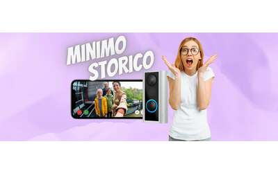 Spioncino digitale con videocamera Ring torna al MINIMO STORICO (99€)