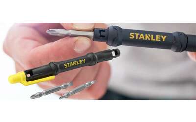 Stanley: cacciavite 4 in 1 a penna (quasi) GRATIS su Amazon (3,91€)