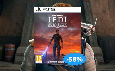 Star Wars Jedi Survivor per PS5: sconto INCREDIBILE del 58%