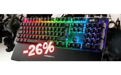 SteelSeries Apex 7: tastiera meccanica da Gaming al 26% di SCONTO