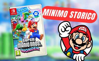 Super Mario Bros. Wonder al MINIMO STORICO su Amazon!
