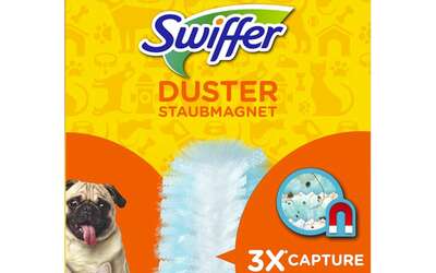 Swiffer Duster 48 piumini per catturare anche i peli degli animali a soli 21€ su Amazon