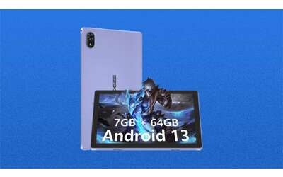 Tablet economico in offerta: Android 13 a meno di 60€ per pochissimo tempo