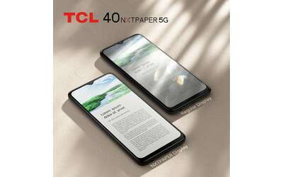 TCL 40 NXTPAPER 5G in offerta: uno smartphone perfetto per la lettura
