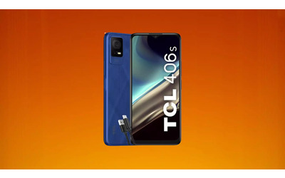 TCL 406S in offerta su Amazon: Android 13 e Dual Camera a soli 74,90€