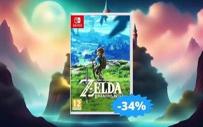 The Legend of Zelda Breath of the Wild: MEGA sconto del 34%