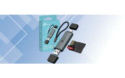 TP Link UA430D a soli 9 99     il lettore di schede SD  e  microSD che ti salva le foto