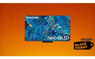 TV QLED Samsung in offerta ad un PREZZO WOW per il Black Friday (Amazon)