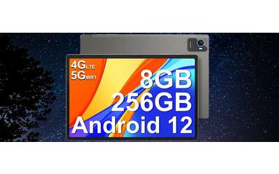 Una BESTIA di tablet a 99€ su Amazon: RAM 8GB e storage 256GB (-75%)