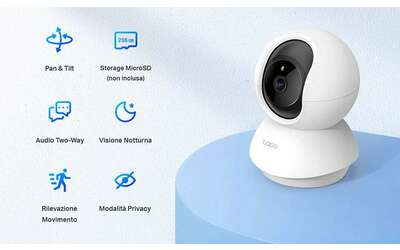 Videocamera di sorveglianza TP-Link in grande sconto su Amazon: solo 28€