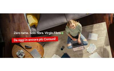 Virgin Fibra, nuova promo: fibra FTTH da 26,49 euro al mese PER SEMPRE