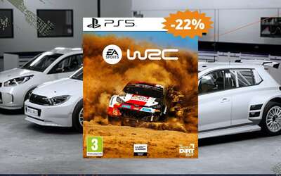 WRC 23 per PS5: strepitosa avventura rally in MEGA sconto
