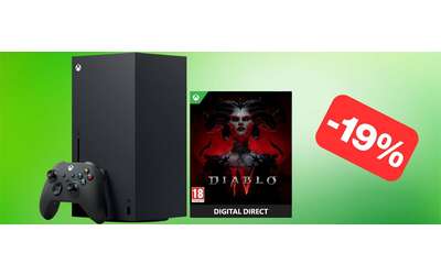 Xbox Series X con Diablo 4: bundle in SUPER OFFERTA su Amazon