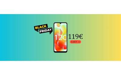 Xiaomi Redmi 12C: solo 119€ al Black Friday di Unieuro