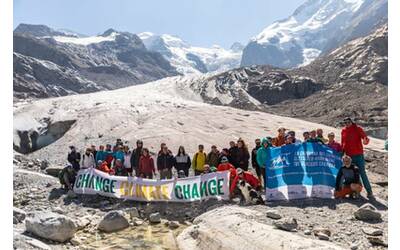 ghiacciai alpini caldo record nel 2023 144 eventi estremi e 170 nuovi laghi in valle d aosta
