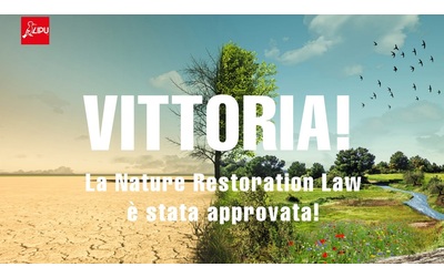 approvazione della nature restoration law ue gli ambientalisti italiani giornata storica