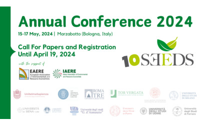 Economia e ambiente, al via la call for paper per la conferenza annuale di Seeds
