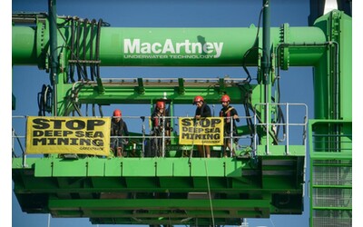 Estrazione mineraria in alto mare: TMC porta Greenpeace in tribulale