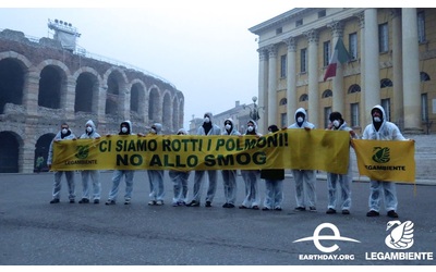 Giornata mondiale della Terra, Legambiente: in Italia lo smog fa 90