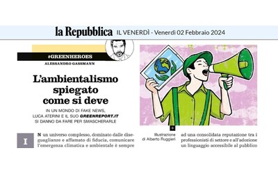 È greenreport il primo quotidiano a entrare a fare parte dei #GreenHeroes italiani