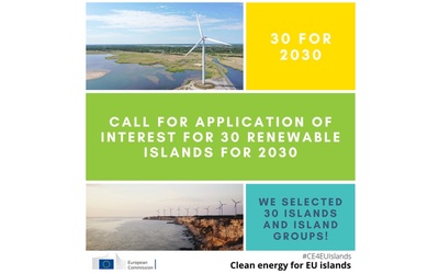 Le isole italiane per la decarbonizzazione con  30 Renewable Islands for 2030...