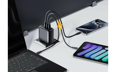 Caricatore 100W USB-C VOLTME anche per notebook: offerta lampo di Amazon