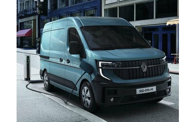 Renault Master E-Tech Electric, debutta il nuovo furgone 100% elettrico