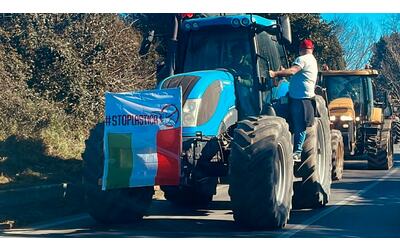 Agricoltori, la protesta dei trattori alle porte di Roma. Occupate le strade di Formello