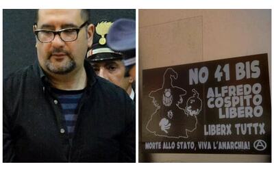 L'anarchico Alfredo Cospito condannato in via definitiva a 23 anni di carcere