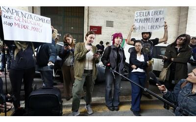 Scontri alla Sapienza, studenti contro Polimeni: 