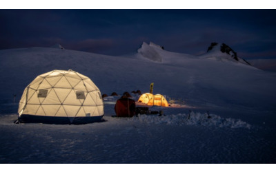 buona notte ghiacciai in mostra il progetto ice memory al lagazuoi expo dolomiti