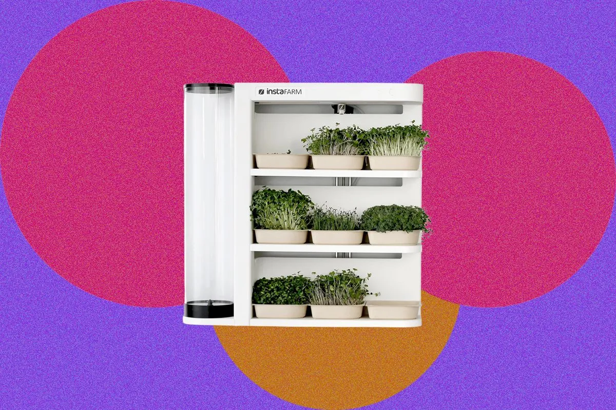 InstaFarm Automated Indoor Microgreens Garden Review: Easy Being Green