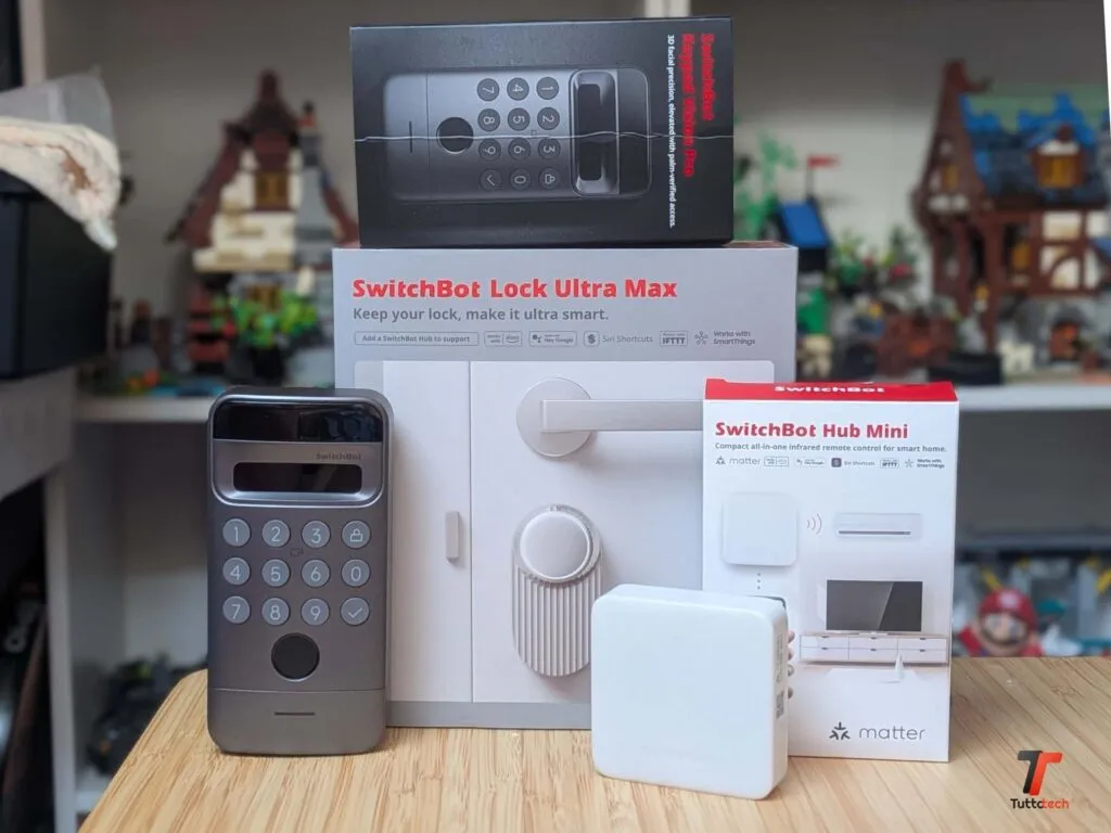 Recensione SwitchBot Lock Ultra Max Vision Pro Combo, per aprire la porta col palmo della mano